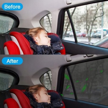 Солнцезащитная шторка для окна автомобиля, портативная