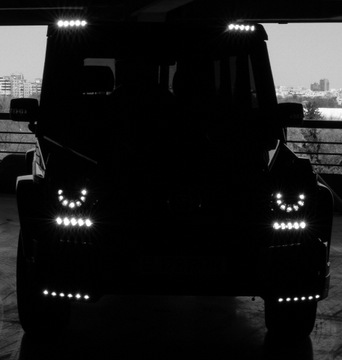 SVĚTLA LED MERCEDES G TŘÍDA W463 AMG CHRÓM