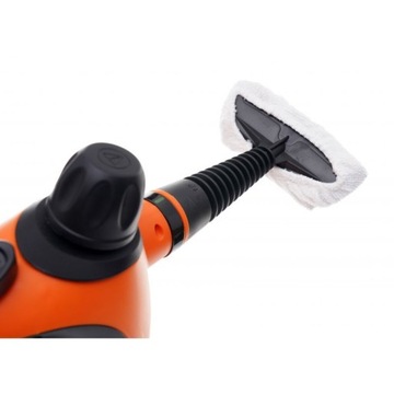 ПАРОМОЕЧНАЯ МАШИНА Для мытья окон Пароварка 1100 Вт, 3,5 бар, 10 насадок для швабр