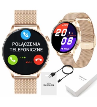 Zegarek Damski SMARTWATCH RUBICON FUNKCJA ROZMOWY