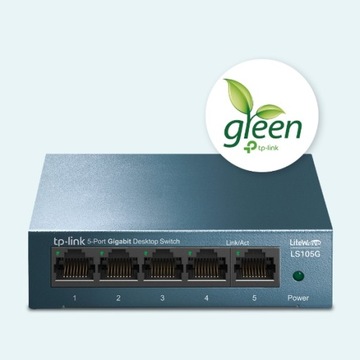 Коммутатор TP-LINK LS105G 5x1GbE LiteWave