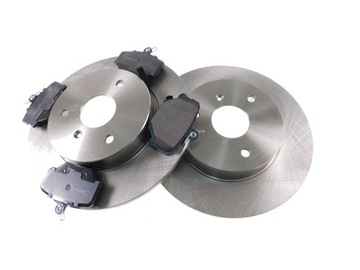 TARCZE KLOCKI PRZÓD SMART FORTWO CITY CABRIO