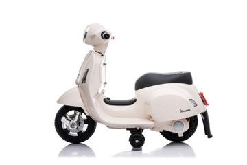 Самокат Vespa на аккумуляторе, белый
