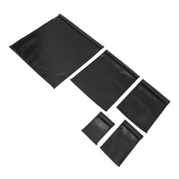 5шт сумки Фарадея огнестойкие водонепроницаемые блокирующие сигнал большие сумки