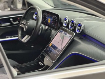 Mercedes Klasa C W206 Limuzyna 1.5 200 204KM 2022 Mercedes-Benz Klasa C AMG Line Kamera 360 Ambiente CarPlayAndroid Auto, zdjęcie 35