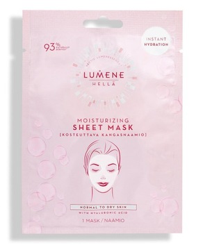 LUMENE HELLA Nawilżająca maska w płacie 1 szt