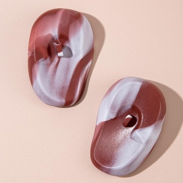 2 szt. Silikonowe nauszniki ochronne Miękkie profesjonalne farby do włosów