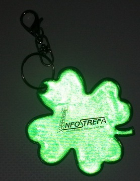 Светоотражающий брелок клевер R73243.51