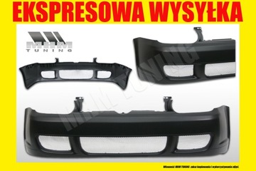 NÁRAZNÍK PŘEDNÍ KPL MŘÍŽKA MŘÍŽKY TUNING SPORT R32 LOOK VW GOLF IV 4 1J 98-03