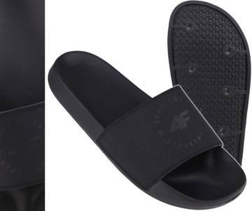 KLAPKI BASENOWE MĘSKIE 4F SPORTOWE M046A PIANKOWE PROFILOWANE WYGODNE 40