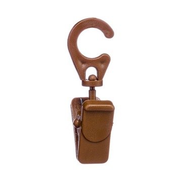 Żabki do karniszy - OBROTOWE - 50szt. Rustikal