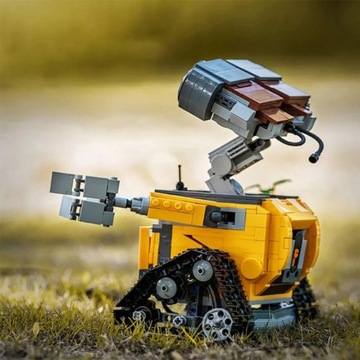 Zabawki Klocki Konstrukcyjne Robot WALL-E Puzzle Budowlane Model Z Klocków
