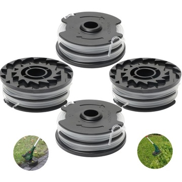 4 SZT,PARKSIDE SZPULA DO PODKASZARKI ŻYŁKA PRT 550 PRTA 20-LI 1,6 MM (NOWY)
