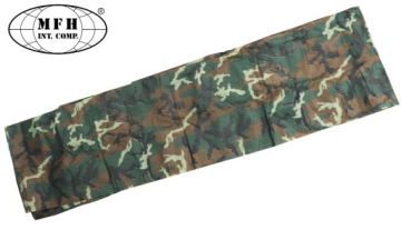 БРЕЗЕНТ ДЛЯ КЕМПИНГА MFH ТЕНТ БРЕЗЕНТ 300x300см 490г Полевой КАМУФЛЯЖ WOODLAND