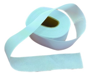 TAŚMA USZTYWNIĄJĄCA DO PRZELOTEK BAWEŁNA BIAŁA SZTYWNIK 8CM FIRANA ZASŁONA