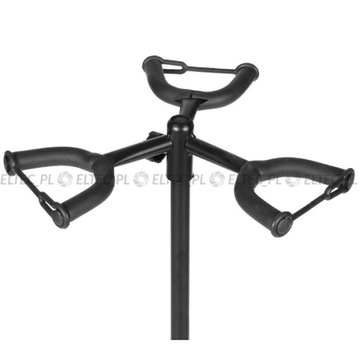 STATYW STOJAK na 3 trzy gitary wysoki 60-75cm reg