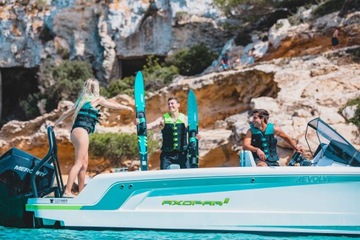 КОМПЛЕКТ водных лыж JOBE, жилет, веревка, чехол