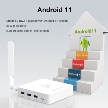 H96 Max M12, 8K Ultra HD Android ТВ-приставка Amlogic S928X Android 11.0 4 ГБ/32 ГБ