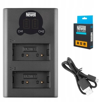 ŁADOWARKA USB na 2 AKUMULATORY FUJIFILM NP-W126s