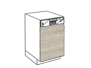 ecoModel Front do zmywarek FZ 45A Dąb Bordeaux