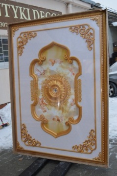 Гига потолочная розетка светильник декор 220X160 см AMORY