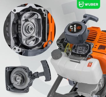 WIERTNICA ŚWIDER SPALINOWY DO GLEBY ZIEMI OTWORÓW 6,7KM + PRZEDŁUŻKA 50CM