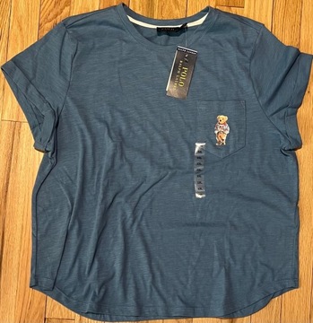 POLO RALPH LAUREN T-Shirt Damski XXL z USA100%Org