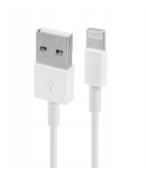 USB — кабель Apple Lightning для iPhone, 2 м, белый