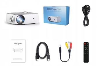 Проектор Проектор Full HD 4K 9000lm 300 ANSI WiFi Android TV Bluetooth Wi-Fi