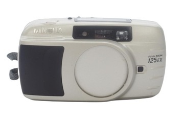 MINOLTA RIVA ZOOM 125 EX – надежный компакт за небольшие деньги