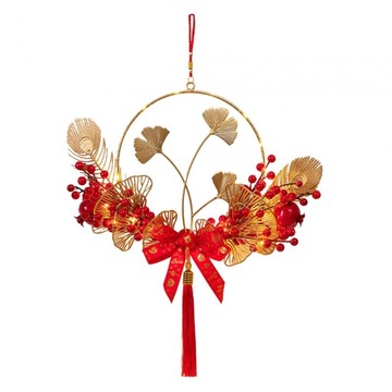 Dekoracje na Chiński Nowy Rok Wiosenne dekoracje świąteczne Poświata Tradycyjny styl A