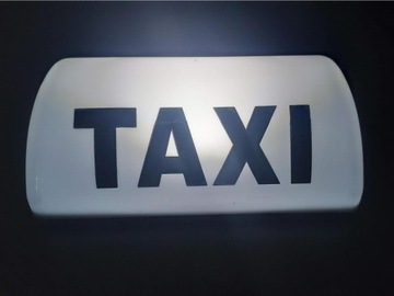 ФОНАРЬ ПЕТУХ GAPA SZPAKÓWKA TAXI БЕЛЫЙ МАГНИТ