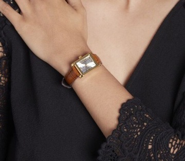 КЛАССИЧЕСКИЕ ЖЕНСКИЕ ЧАСЫ CASIO LTP-1234PGL-7A ВИНТАЖНЫЙ ПРЯМОУГОЛЬНЫЙ СТИЛЬ + КОРОБКА