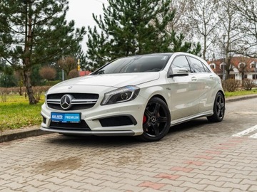 Mercedes Klasa A W176 Hatchback 5d AMG 2.0 45 AMG 360KM 2015 Mercedes A A 45 AMG 4MATIC, Salon Polska, 4X4