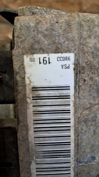 CITROEN DS4 ČERPADLO SERVA SYSTÉMU ŘÍDÍCÍ 9803319180