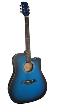 GITARA AKUSTYCZNA MATT CUTWAY NIEMIECKA MSA ZESTAW