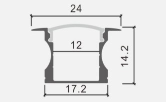 Абажур для профиля LP 2M