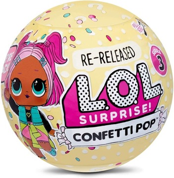 L.O.L. SURPRISE Lalka LOL Confetti POP KULA