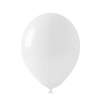 Balon lateksowy BIAŁY 12cm 25szt