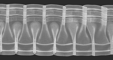 TAŚMA MARSZCZĄCA do firan zasłon smok 8 cm