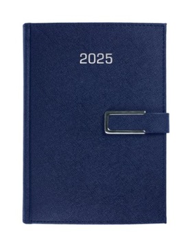 2025 notesowy terminarz A4 tygodniowy kalendarz z zapinką magn i registrami