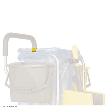 ЖЕЛТЫЙ зажим для сумки - VERMOP