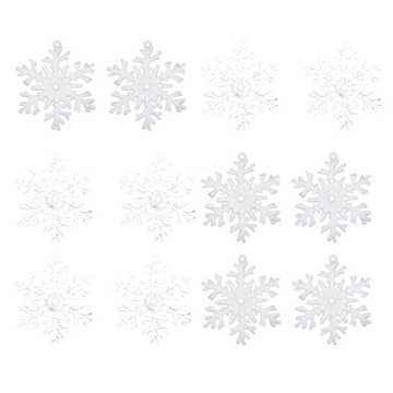 Рождественские подвесные отходы в виде снежинки