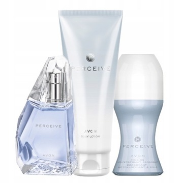 AVON Perceive Zestaw na Dzień Mamy Perfumy 50ml / Balsam 125 ml / Kulka