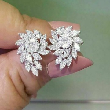 kolczyki vintage modny pięknie Nisza Prostota Luxury B161-204