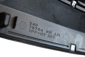 LEXUS ES250 LIŠTA OKENNÍ DVEŘE ZADNÍ LEVÝ 24075704 2020 RHD