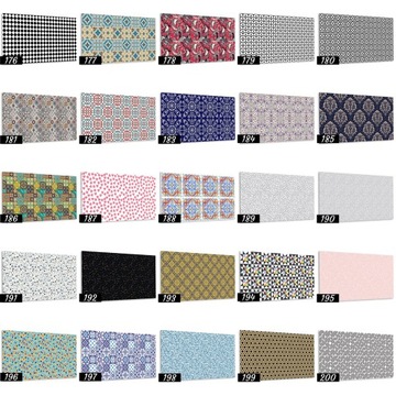 Panel podłogowy PCV Geometryczna gwiazda 100x50 cm