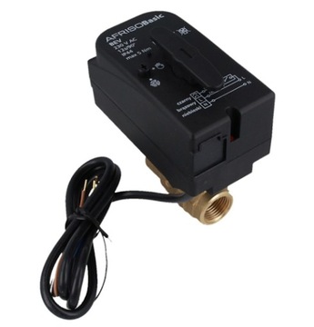 ZAWÓR KULOWY 2-DROGOWY Z SIŁOWNIKIEM BEV AFRISO 1'