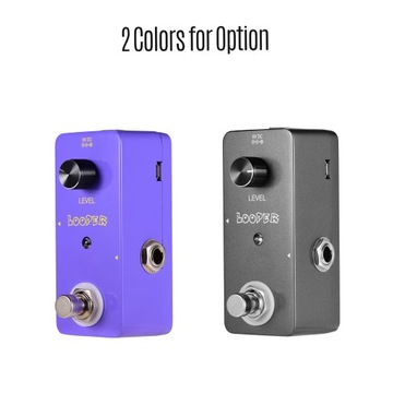Педаль эффектов Mini Looper, гитарные петлители, басовая петля