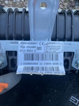 AIRBAG ULOŽENÍ PASAŽÉR MERCEDES W222 2228603302
